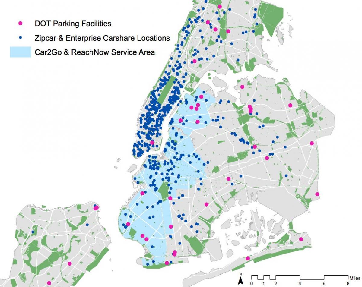 NYC dot mapa