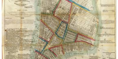 Nueva York mapas históricos
